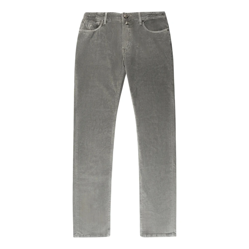 Hand Picked High-waist 5-pocket jeans moderne stijl Gray Heren