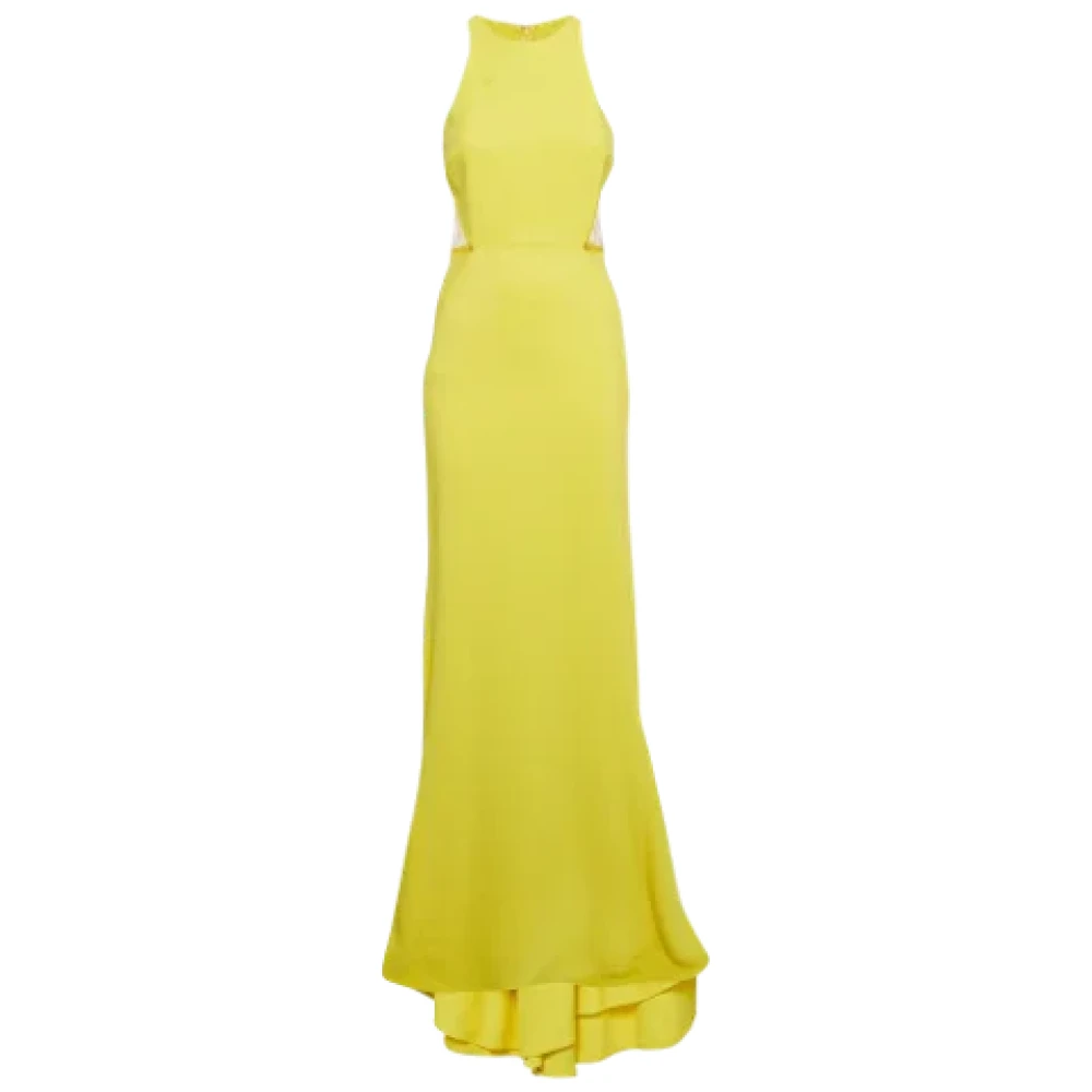 Stella McCartney Pre-owned Fabric dresses Yellow Dames