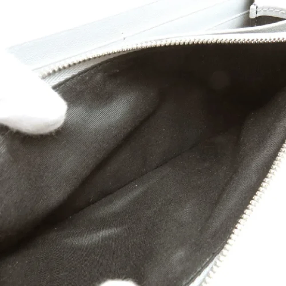 Balenciaga Vintage Pre-owned Leather wallets Gray Dames