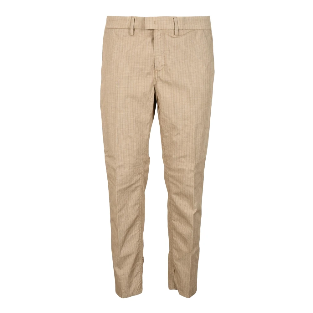 Dondup Slim Fit Pablo Broek met Zakken Beige Heren
