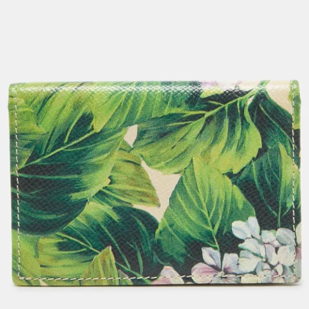 Dolce & Gabbana Pre-owned Leather wallets Multicolor Dames