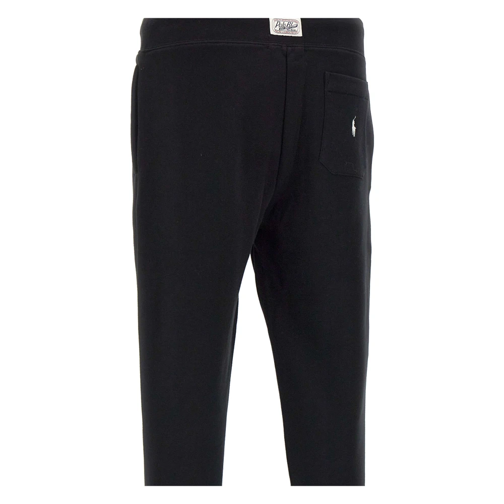 Polo Ralph Lauren Zwarte Katoenen Classics Jogger Broek Black Heren