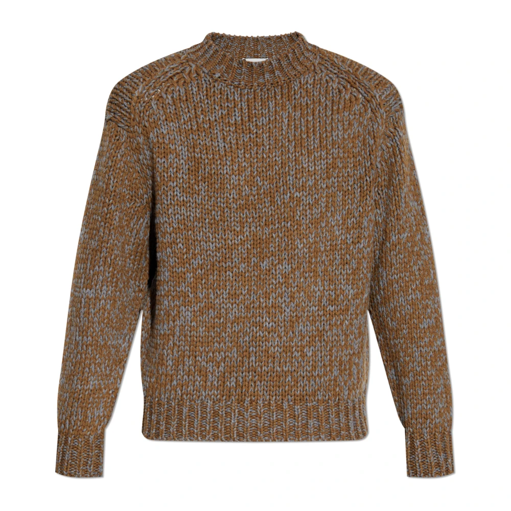 Tod's Herr Brun Stickade Tröjor M, Ulltröja