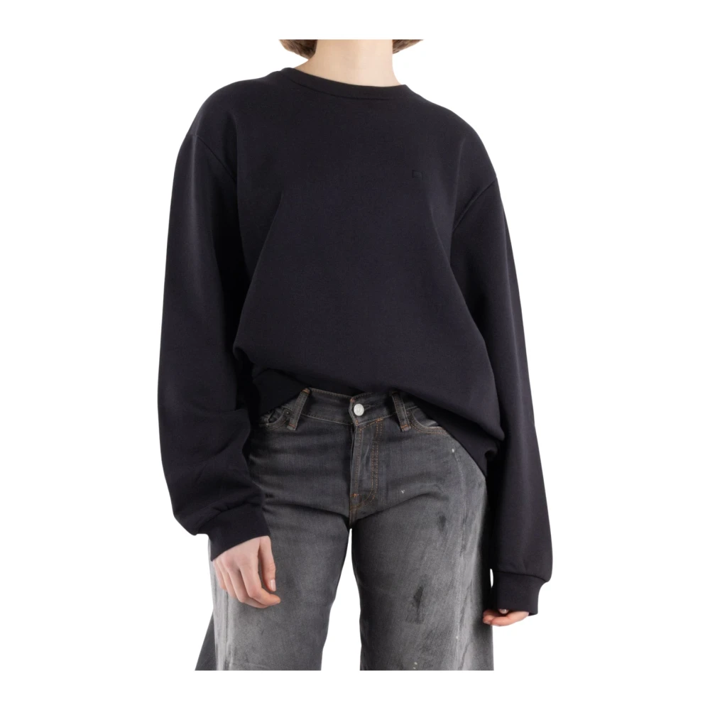 Acne Studios Zwart Katoenen Jumpsuit Black Dames