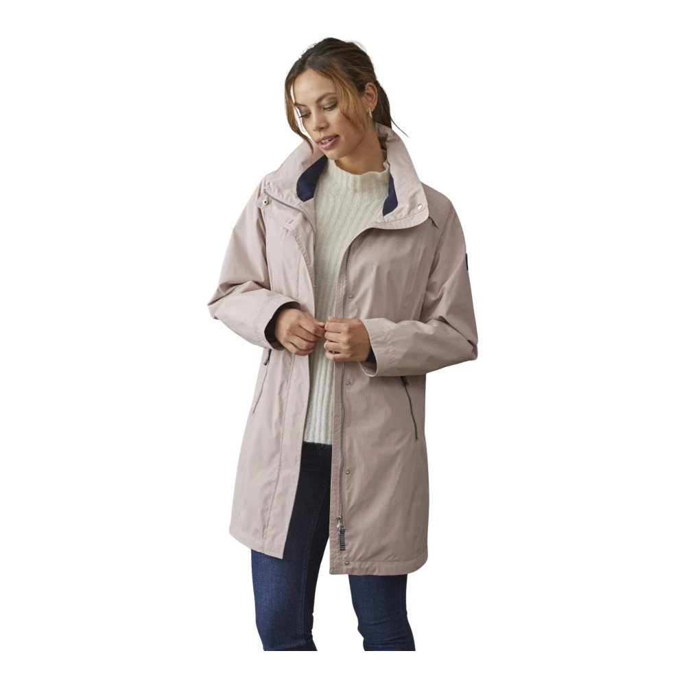 Junge Comfort Fit Rose Functionele Jas Pink Dames