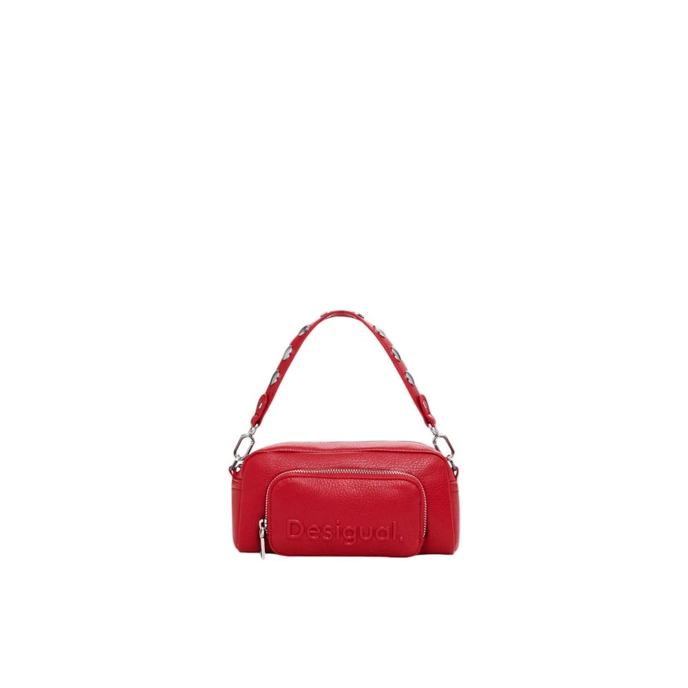 Desigual Polyethyleen Handtas Herfst Winter Collectie Red Dames