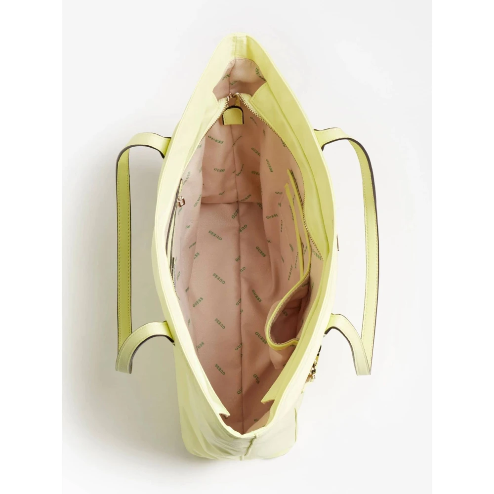 Guess Shopper Tote Eco Gemma Light Lime Green Dames