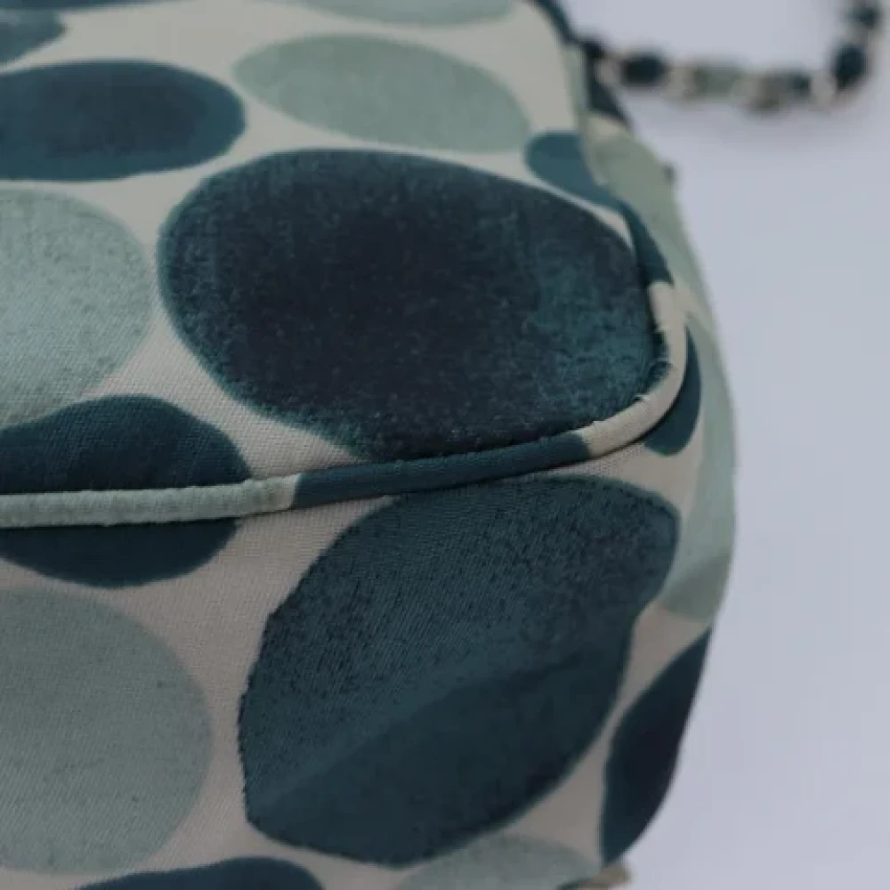 Prada Vintage Pre-owned Fabric prada-bags Blue Dames