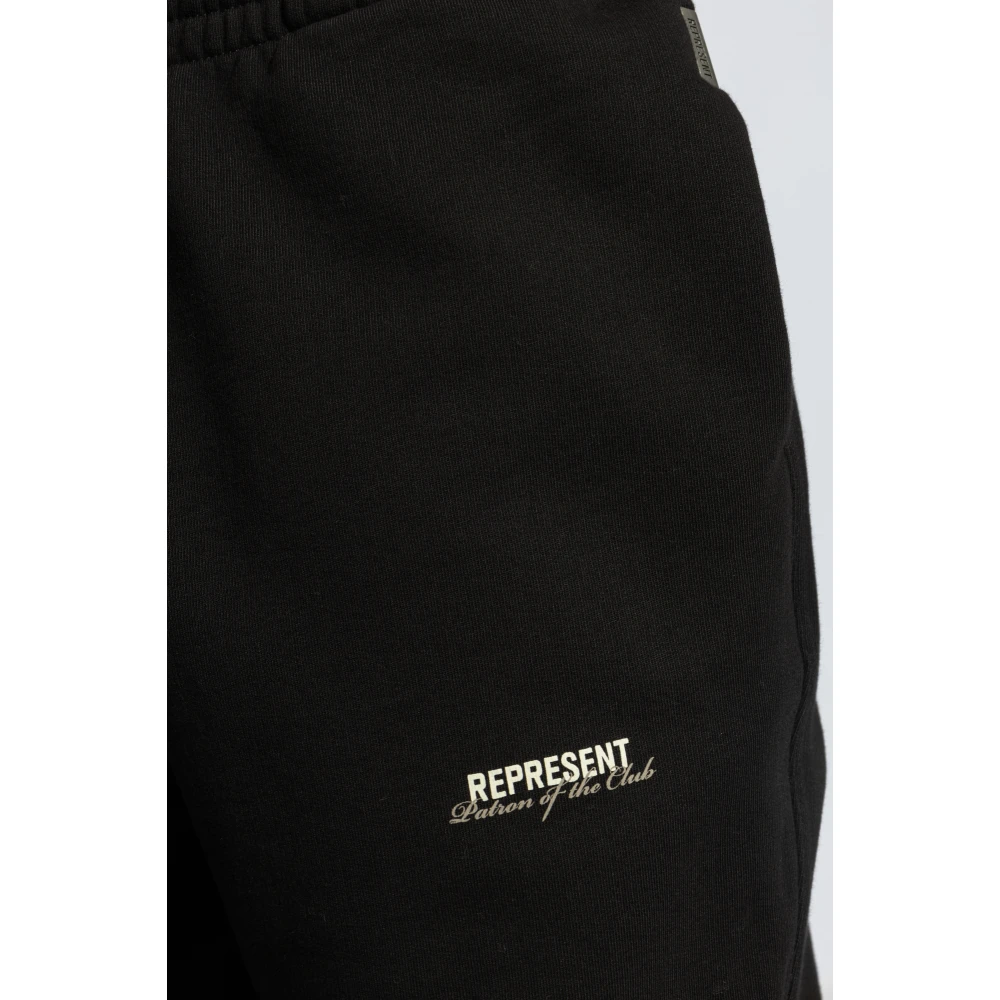 Represent Sweatpants Patron Of The Club Black Heren