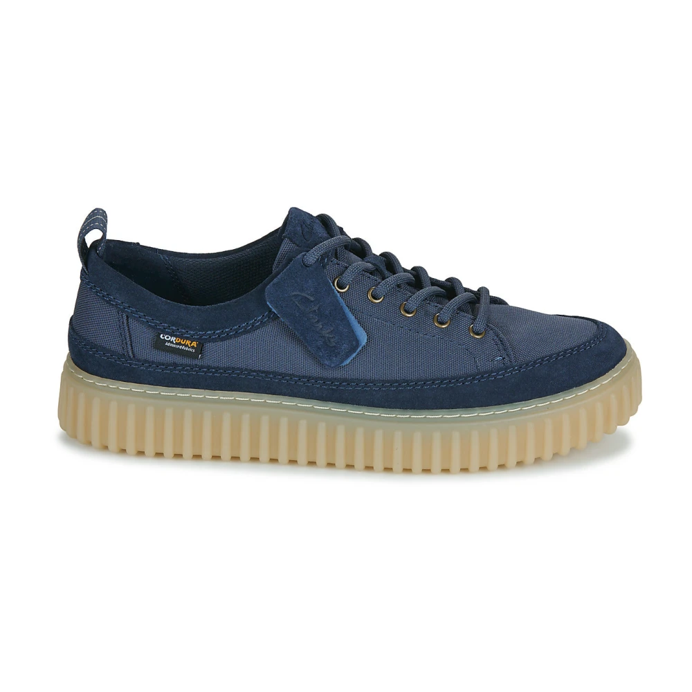 Clarks Torhill Lace Heren Schoenen Blauw