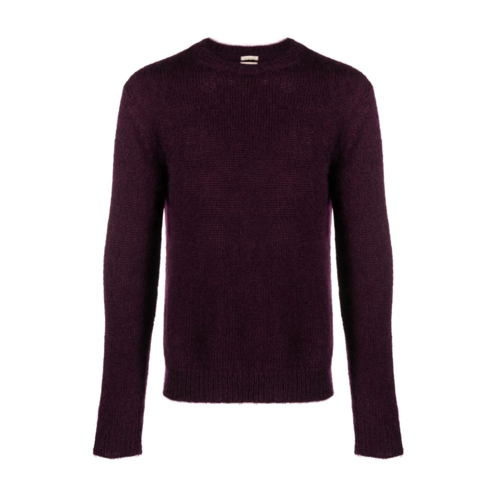 Massimo Alba Paarse Sweater U412 Purple Heren
