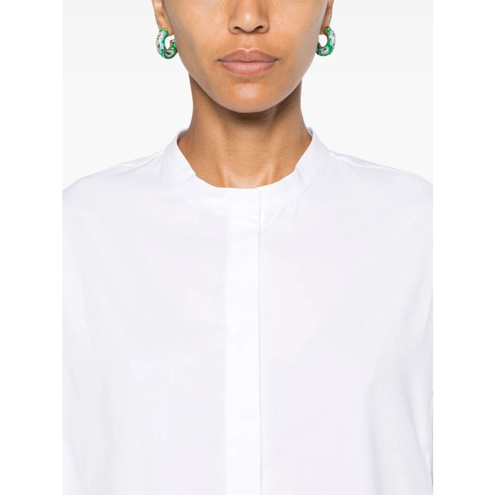 Max Mara Witte shirts voor vrouwen Aw24 White Dames