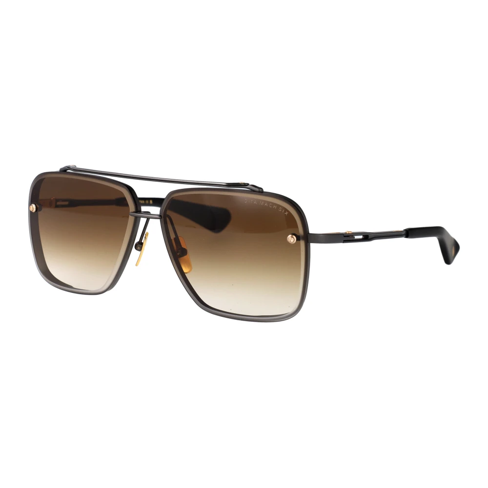 Dita Black Mach Six Sunglasses - Unisex - Sunglasses - 62 Mm - Accessories