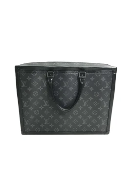 Pre-owned Monogram Eclipse Portfölj