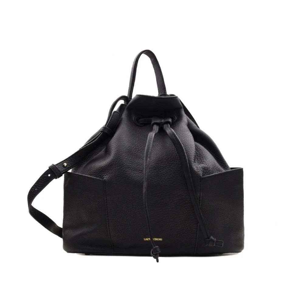 L'Autre Chose Stijlvolle Unisex Zwarte Tas Model Lbo008.0344 Black Dames
