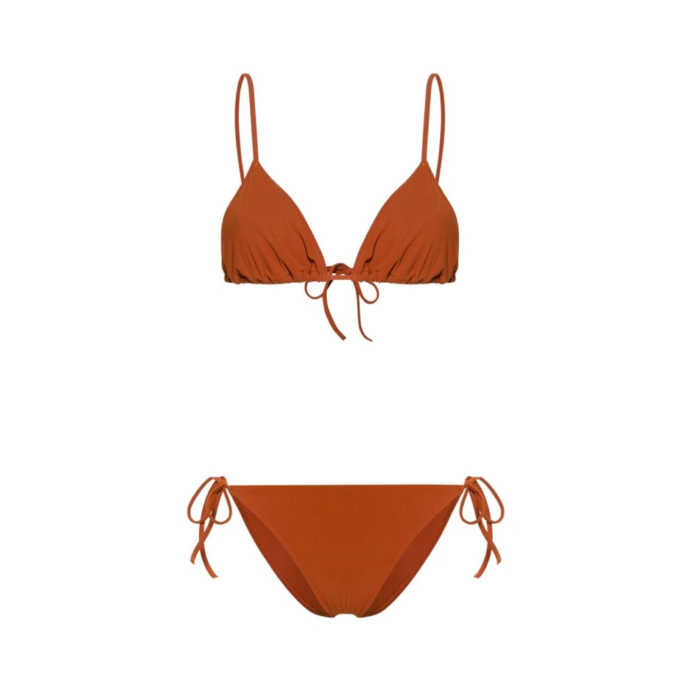 Lido Terracotta Driehoek Bikini Set Brown Dames