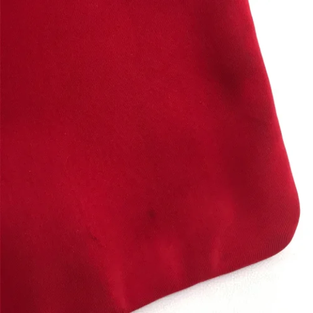 Hermès Vintage Pre-owned Fabric pouches Red Dames