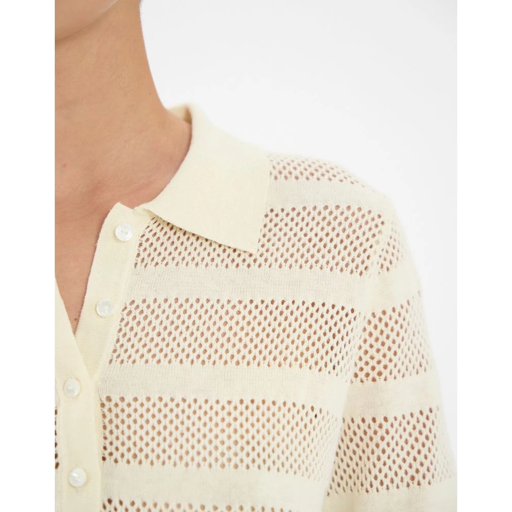 Ines De La Fressange Paris Simon linnen top Beige Dames
