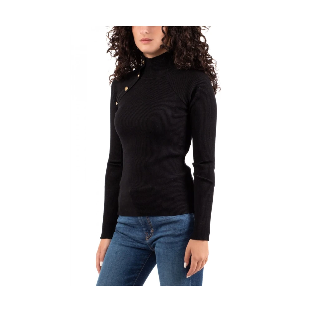 Luckylu Stijlvolle Dames Top Black Dames
