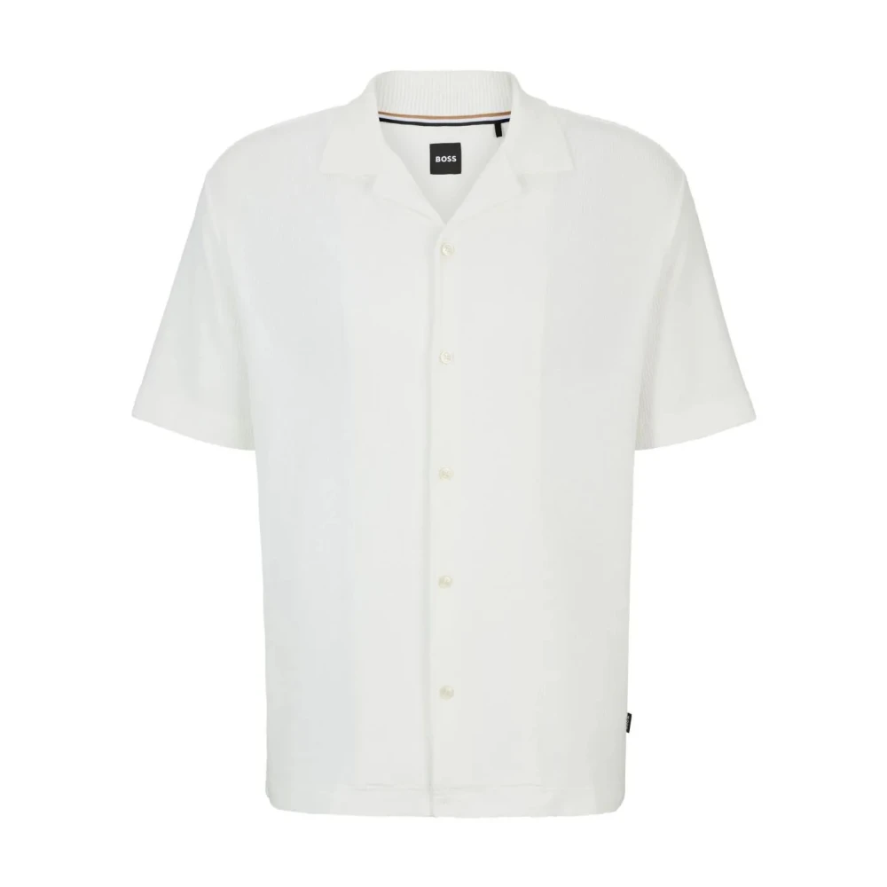 Hugo Boss Stijlvolle Polo Shirt Powell 129 White Heren