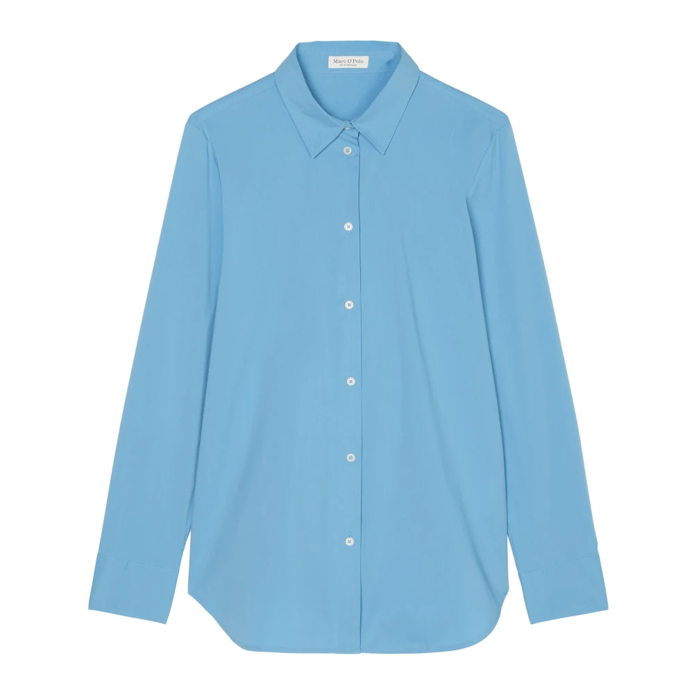 Marc O'Polo A-lijn blouse regular Blue Dames