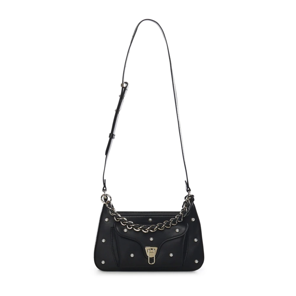 Coccinelle Women's Black Shoulder Bags, One Size, Beat Generation Shoulder Bag