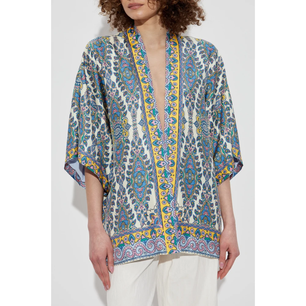 ETRO Zijden overhemd Multicolor Dames