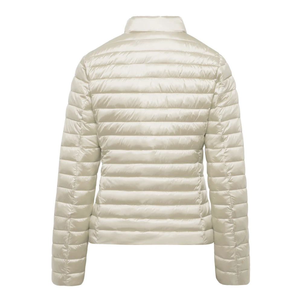 BomBoogie Heldere Nylon Jas met Synthetische Vulling Gray Dames