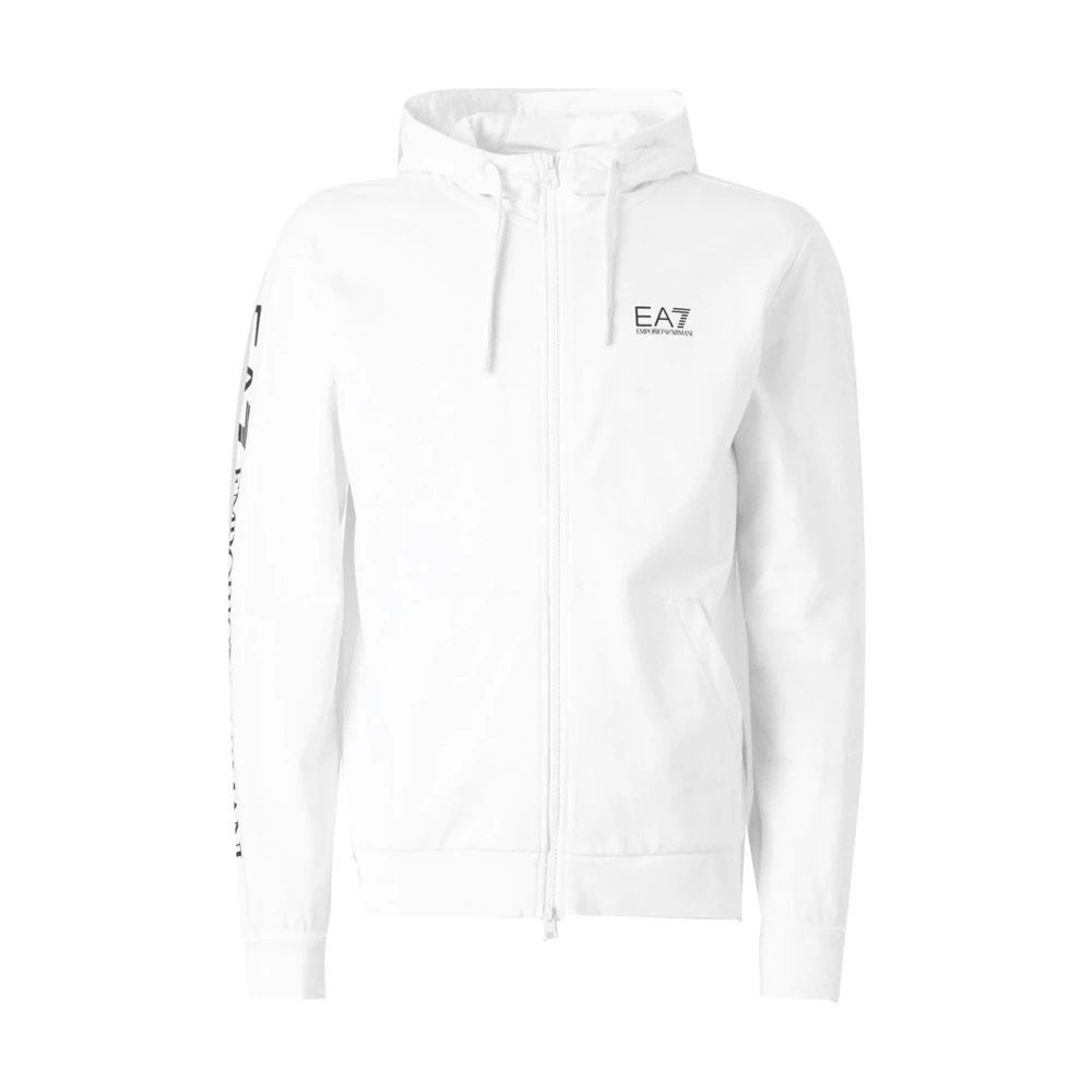 Sweatshirts & Hoodies > Zip-throughs - - Emporio Armani EA7 - Modalova