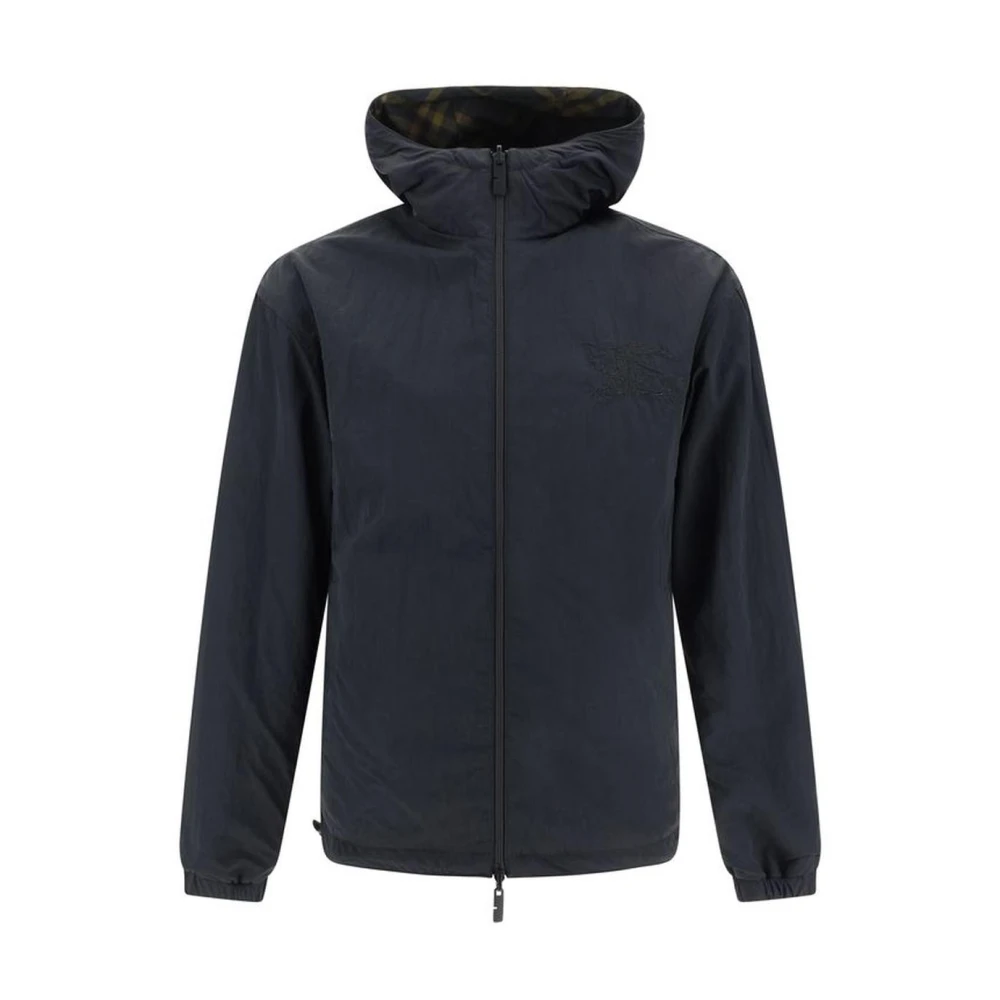 Burberry Omkeerbare jas met trekkoord capuchon Multicolor Heren