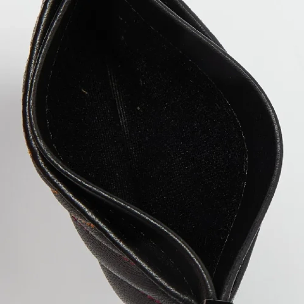 Carolina Herrera Pre-owned Leather wallets Black Dames