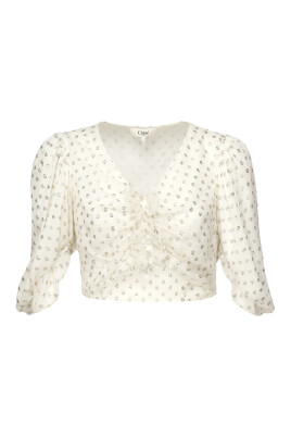 white-polka-dot-silk-top