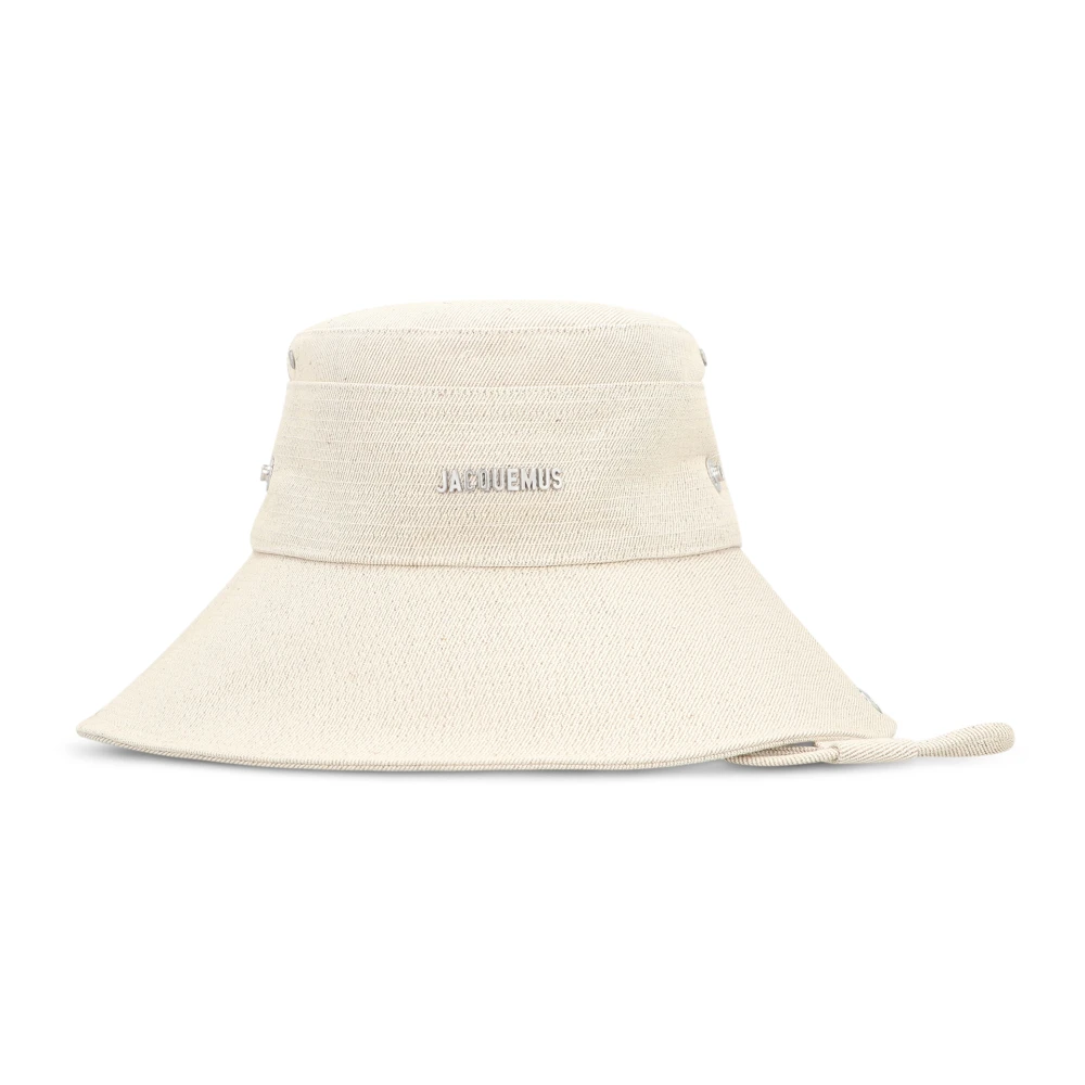 Jacquemus Beige Fisherman Hat From Nîmes - Male - Accessories - 56 Cm - Accessories