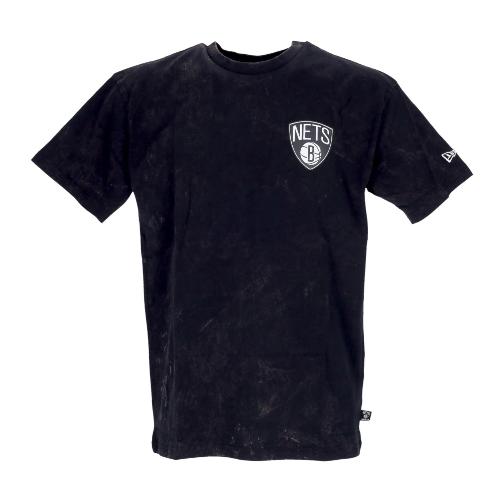 New Era Men's Black T-Shirts, Xs, Brooklyn Nets Graphic Tee