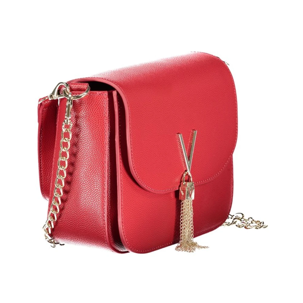 Valentino by Mario Valentino Rode polyethyleen handtas Red Dames