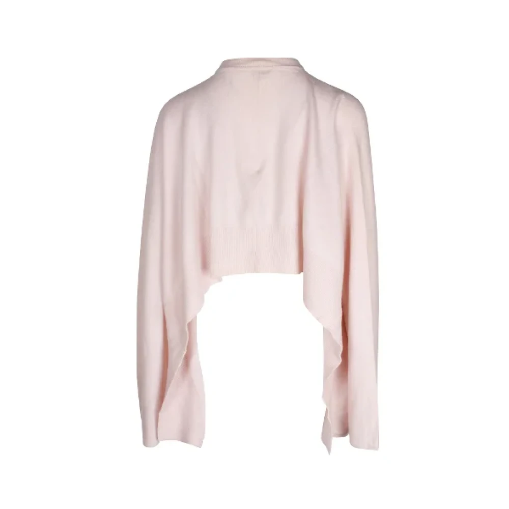 Jil Sander Pre-owned Cashmere outerwear Pink Dames