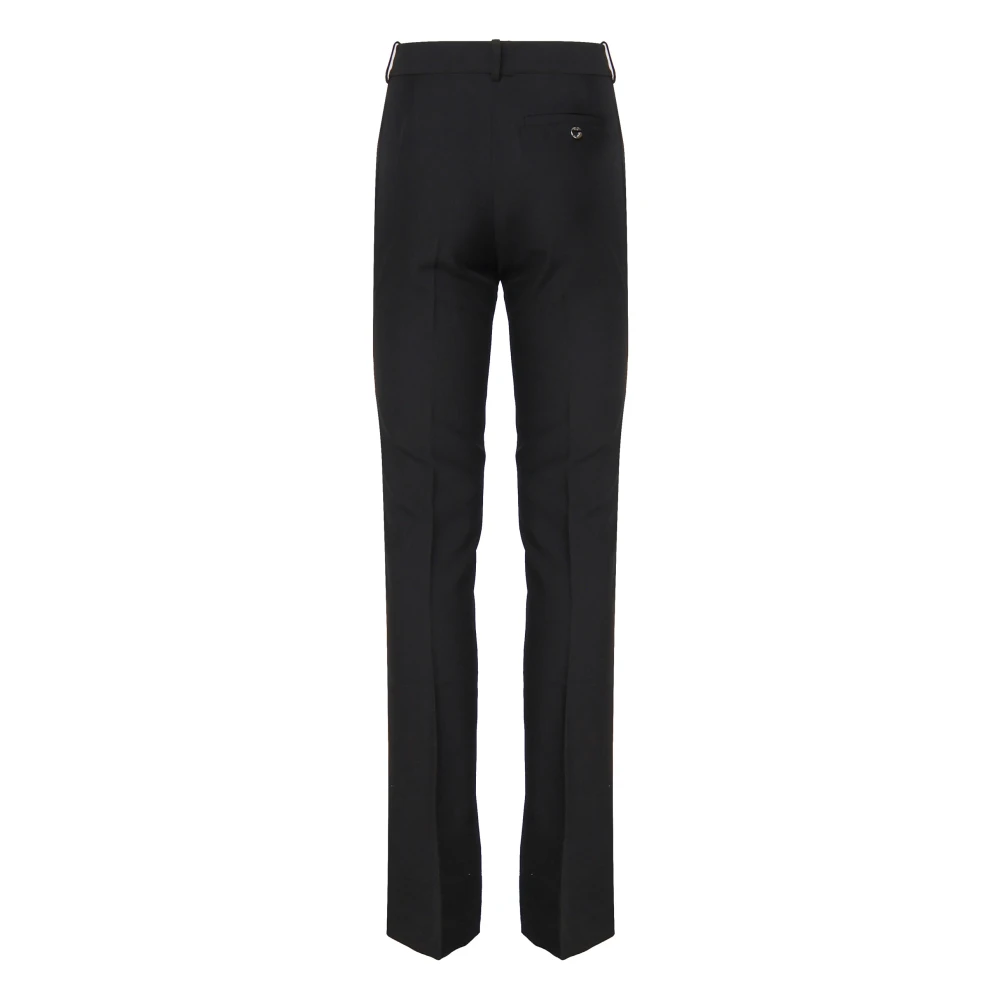Coperni Elegante Zwarte Broek Ritssluiting Black Dames