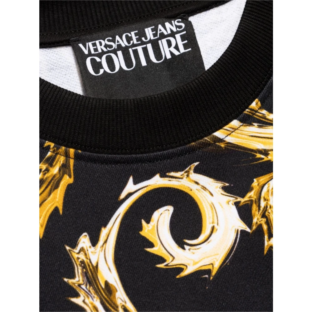 Versace Jeans Couture Truien Black Heren
