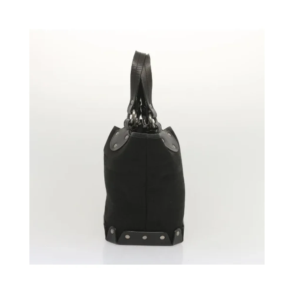 Bally Pre-owned Cotton handbags Black Dames