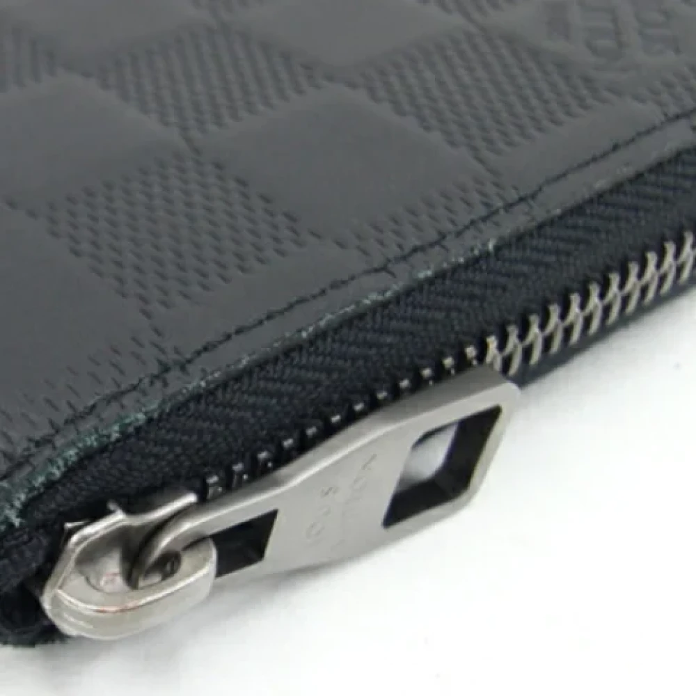 Louis Vuitton Vintage Pre-owned Leather wallets Black Dames