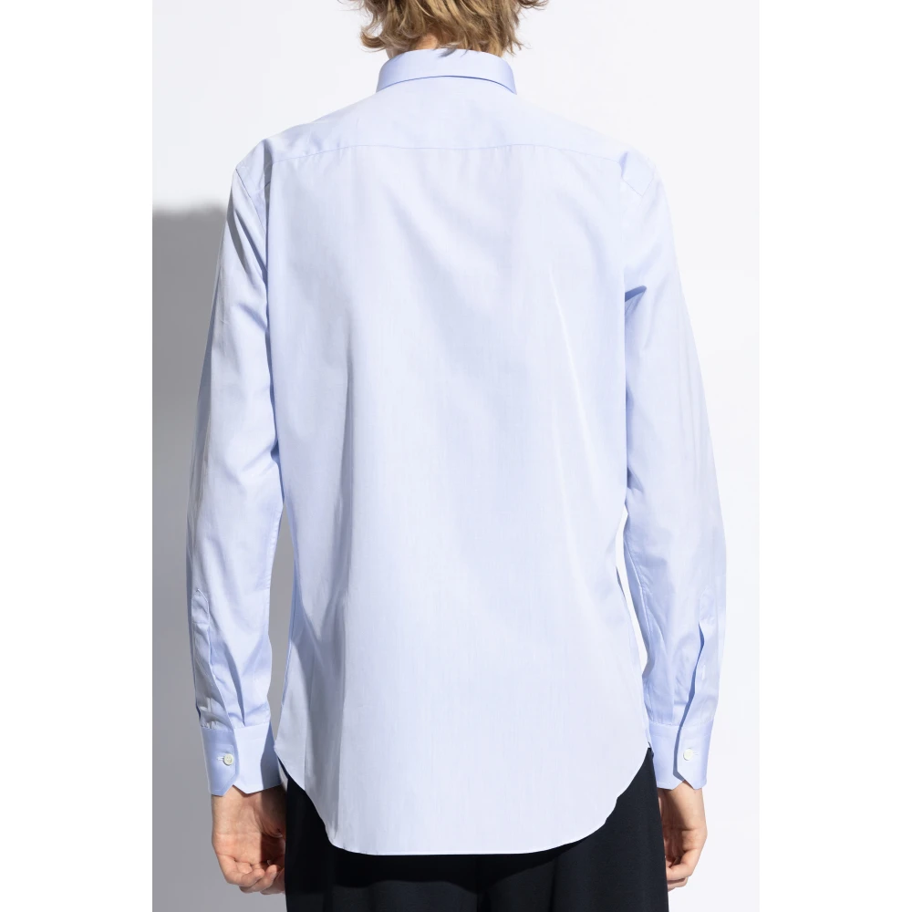 Brioni Klassiek Overhemd Blue Heren
