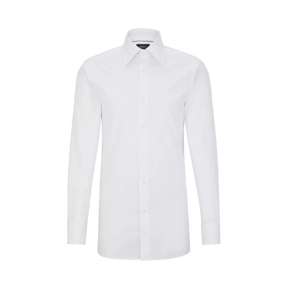 Hugo Boss Witte Overhemden voor Heren White Heren