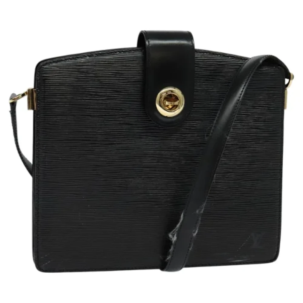 Louis Vuitton Vintage Pre-owned Leather louis-vuitton-bags Black Dames