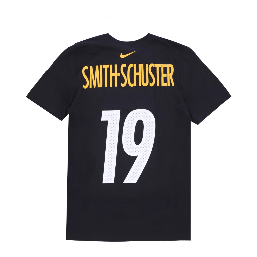 Nike NFL T-shirt No. 19 Smith-Schuster Black Heren