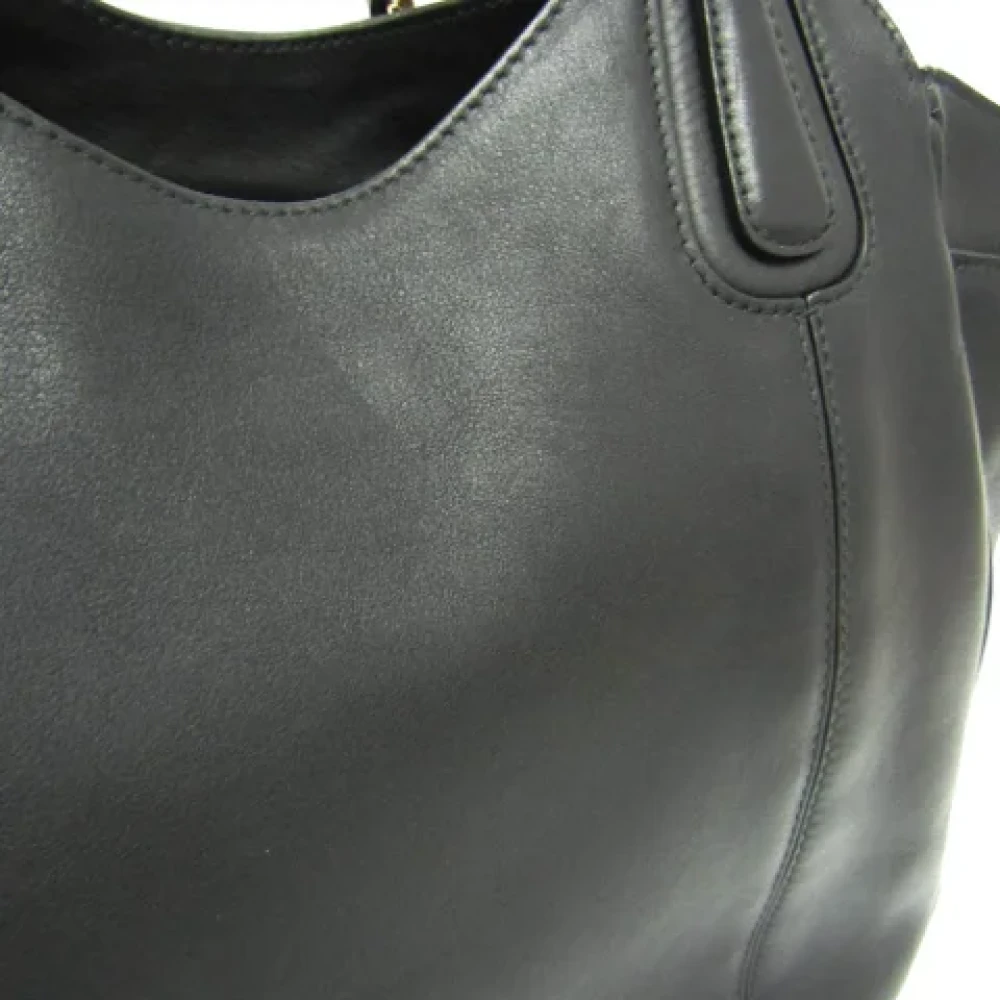 Salvatore Ferragamo Pre-owned Leather totes Black Dames