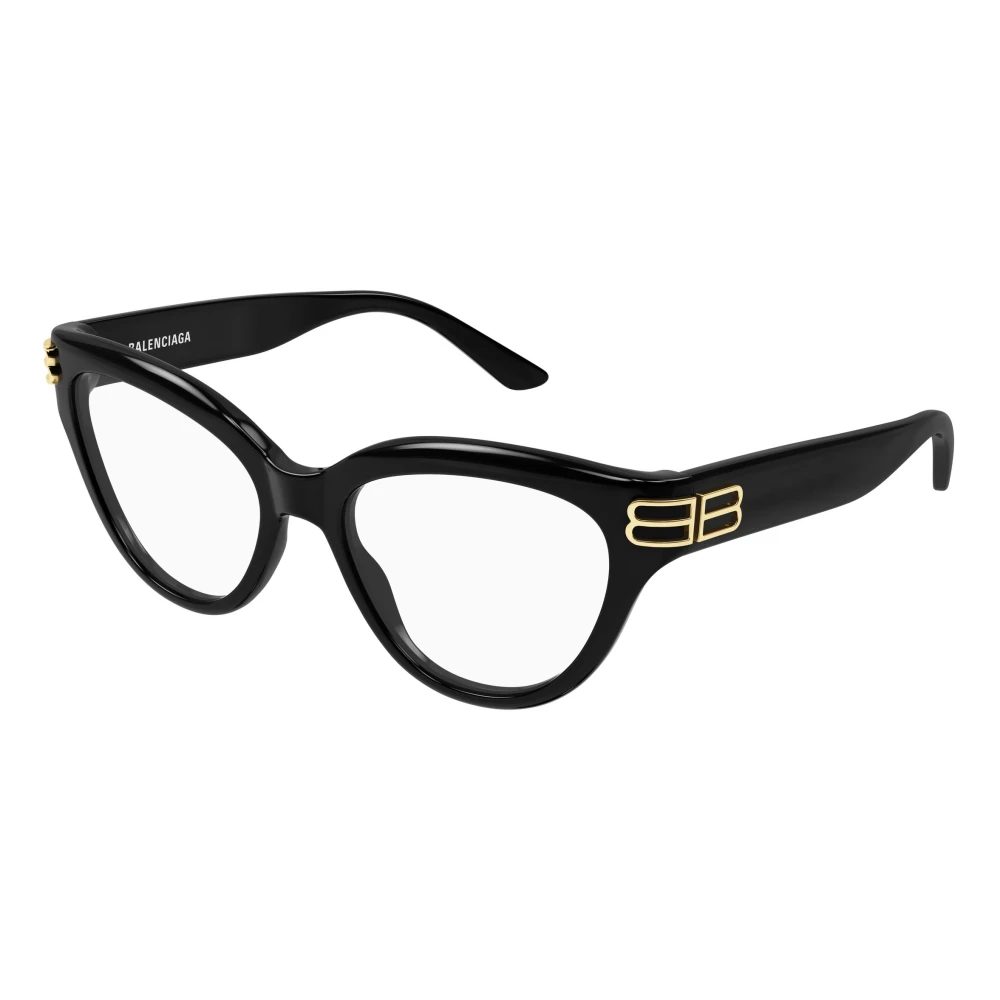Balenciaga Women's Black Glasses, 55 Mm, Optical Frame