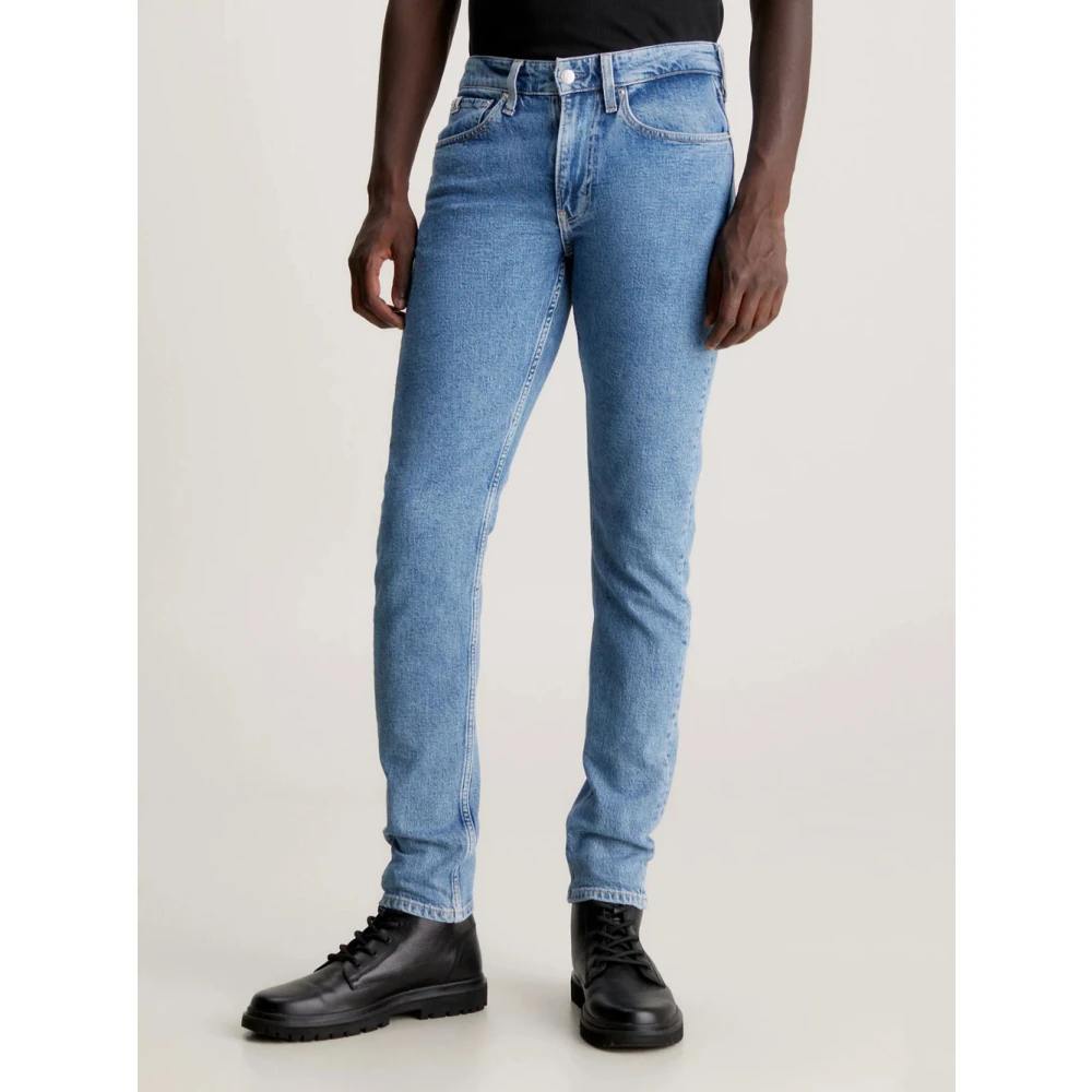 Calvin Klein Licht Denim Slim Jeans Blue Heren