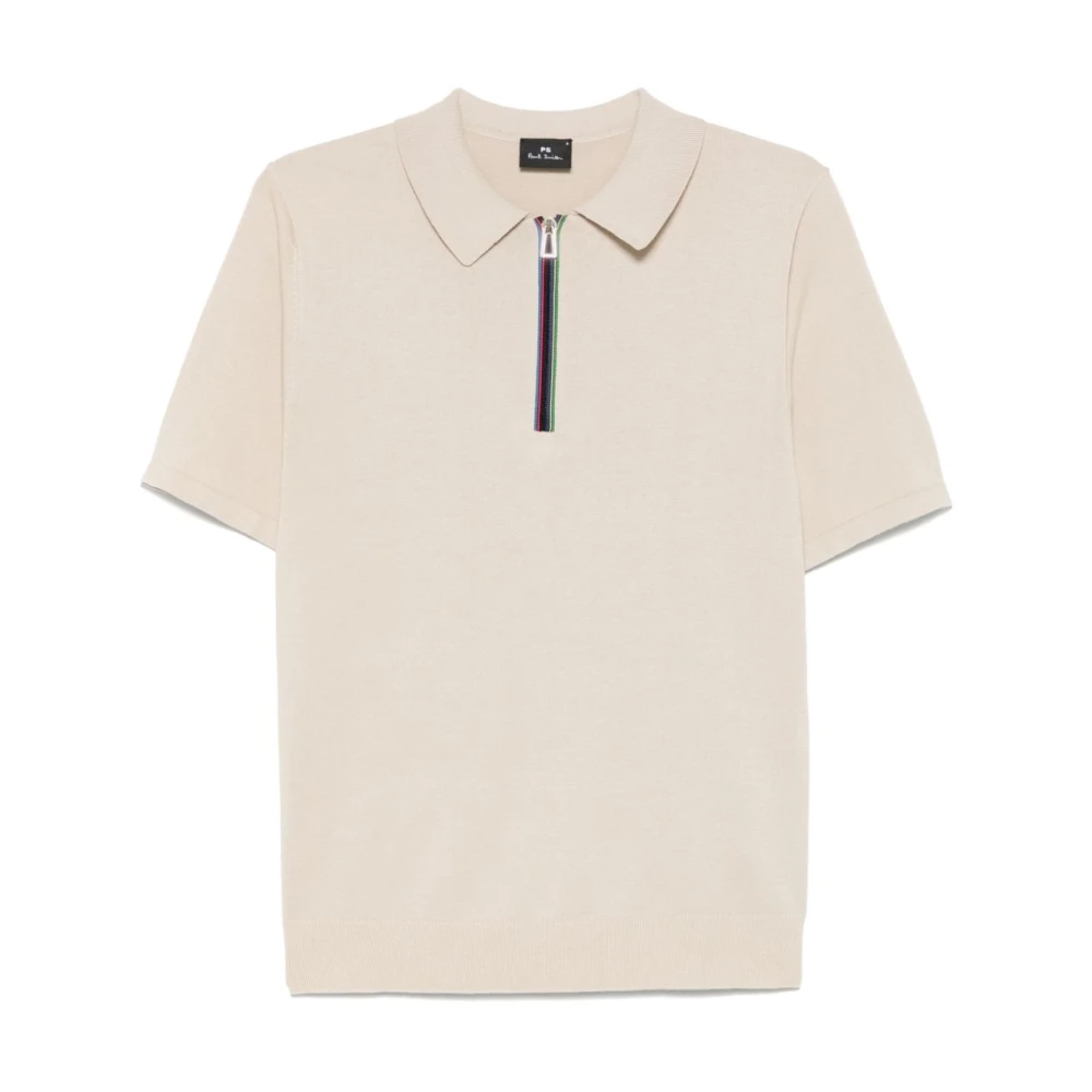 PS By Paul Smith Wit T-shirt en Polo Beige Heren