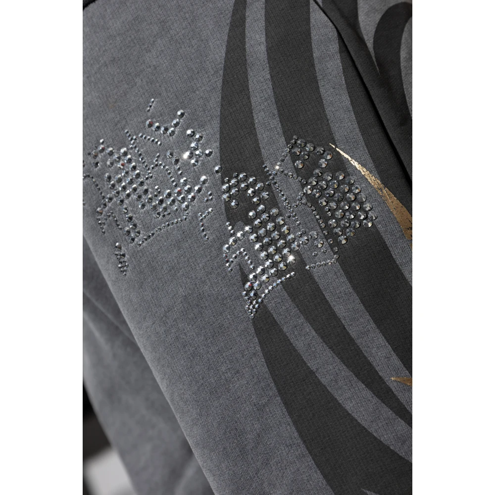 Balenciaga Sweatpants met print Gray Heren