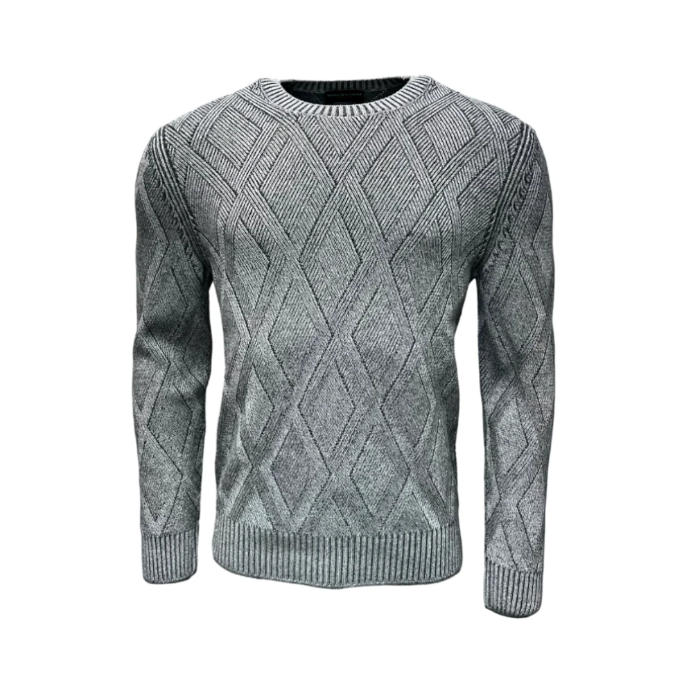 Gran Sasso Basis Trui Gray Heren